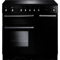 Rangemaster Toledo 90 Electric Ceramic - 64320 Range Cooker with Ceramic Hob in Gloss Black